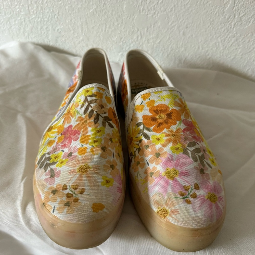 KEDS x RIFLE PAPER CO Women’s Double Decker Marguerite Slip on Sneaker